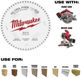7-14-60D Circular Saw Blade Milwaukee8